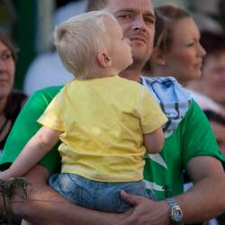 Kerb 2009 in Griesheim: Baumstellen am Donauschwabenhof